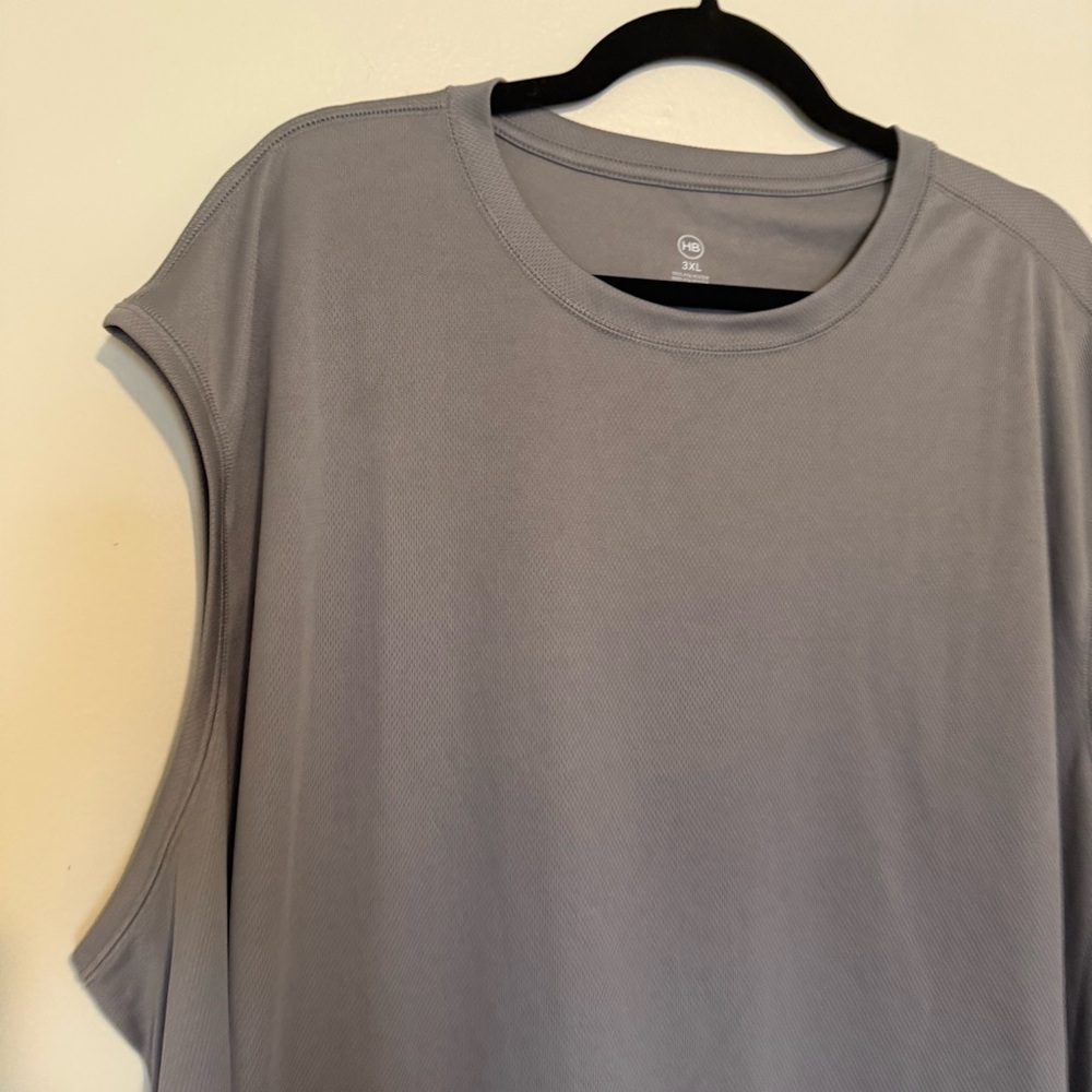 HB | Men's Gray Sleeveless Tank Top - Picture 3 of 5